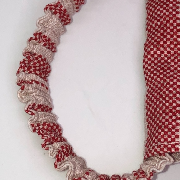 REUSABLE 100% Cotton Red Stripe Face Mask ~NEW! - Picture 12 of 13